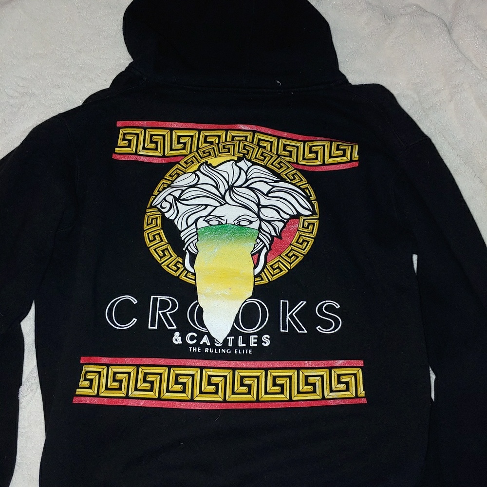 Mens crooks and castles sweatshirt